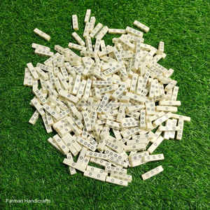 Dominos en os faits à la main, forme rectangulaire, durables, décoration d'intérieur, artisanat naturel au meilleur prix - Product Image 4