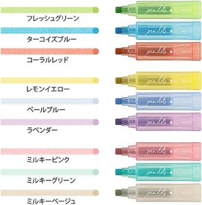 GANRAKU MIDORI Join <b>Dots</b> 3 Color Connected Pen Set Grayish Tone Japanese Water Based <b>Journal</b> Planner Pen 3 Pack - Product Image 3