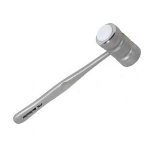 Marteau chirurgical vétérinaire en acier inoxydable de précision avec poignée ergonomique pour la chirurgie dentaire et buccale des animaux - Product Image 2