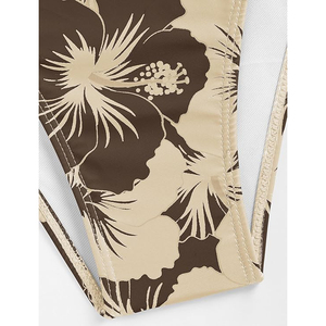 Conjunto de Bikini Floral Tropical para Mujer, Traje de Baño de Dos Piezas con Relleno Push-Up, Sexy, Cintura Alta, Ropa de Playa 2026 - Product Image 4