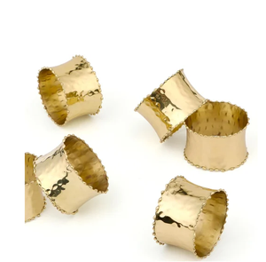 Anillos de Servilleta de Latón Dorado para Hoteles, Bodas y Restaurantes - Ecológicos, Personalizables en Tamaño y Diseño, Vajilla Moderna y Clásica - Product Image 2
