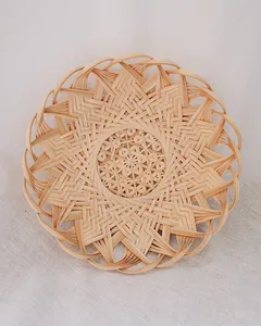 <b>Bamboo</b> <b>Basket</b> Handwoven From Natural Material Providing Durable Storage For Home Organization And Everyday Use - Product Image 4