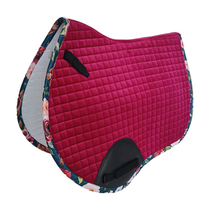 BRAND ZONE1995 - Silla de Montar Clásica Personalizada de Algodón Satinado con Forro de Malla, Duradera y Cómoda para Montar a Caballo y Saltar - Product Image 3
