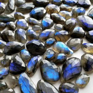 Pierre précieuse minimaliste en labradorite polie à la main |   Approvisionnement en pierres naturelles éclatantes |   Kit de fabrication de bijoux DIY, artisanat en cristal, kit professionnel |   2026 - Product Image 5