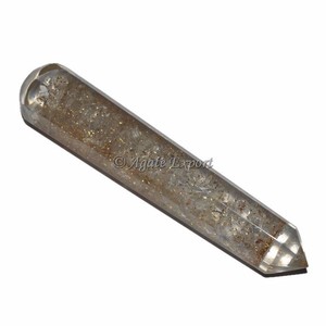 Chakra Stone Orgone Massage Wands para protección EMF Orgone Massage Wand piedra semipreciosa - Product Image 6