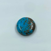 Pierre précieuse naturelle turquoise en fil, qualité export, pierre centrale pour bague de fiançailles 20 mm, d'Inde, prix de gros