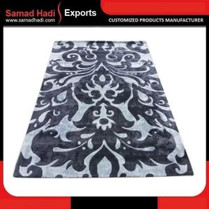 Latest Artisan Hand Tufted Wool <b>Carpets</b> Stylised Abstract Embroidered Rugs Factory Supplied Sets <b>for</b> Living Area Rugs Sets Trade - Product Image 3