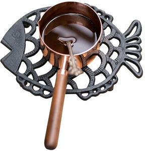 Salvamanteles de Hierro con Acabado Premium para Cocina y Mesa de Comedor, Salvamanteles Metálico Elegante para Protección Contra el Calor y Servir, Duradero para la Cocina - Product Image 3