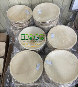 Vajilla desechable Eco2go Vietnam Hospitality, plato de hoja de palma hecha de hoja de palma de areca natural para servicio de alimentos. - Product Image 5