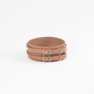 Arnés de cuero genuino hecho a mano para cintura y muslos, estilo punk, con tirantes para piernas, conjunto de arnés corporal gótico de cuero RTTS-0059 - Product Image 2