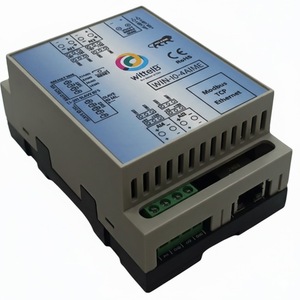 โมดูลอินพุตแบบอนาล็อก 4 พอร์ต WIN-IO-4AIME รองรับ Modbus TCP ผ่านอีเธอร์เน็ต วัสดุพลาสติก ใช้ไฟ 12-24V DC สำหรับอุปกรณ์อัตโนมัติในอุตสาหกรรมและอาคาร - Product Image 1