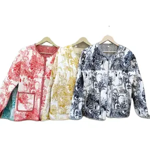 Wholesale And Manufacture Low Price Cotton Jacket Women Christmas gift Party Wear Cotton Reversible Jacket