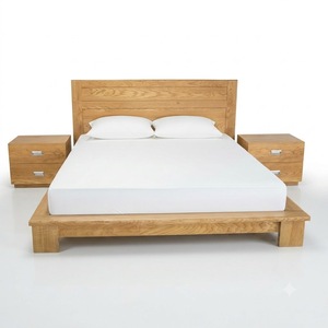 Juego de Dormitorio de 3 Piezas con Cama de Madera de Pino Personalizada, Diseño Moderno y Duradero, con Elegante Mesa de Noche - Product Image 5