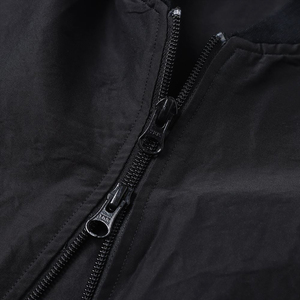 Men's Classic <b>Black</b> Nylon Bomber Jacket Lightweight Water Resistant <b>Windbreaker</b> Zipper Up Minimalist Casual Flight Jacket Coat - Product Image 5