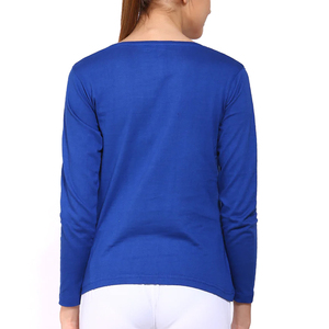 Camisetas de Manga Larga para Mujer de Alta Calidad 100% Algodón / Producto Premium Nuevo Estilo Color Sólido Camisetas de Manga Larga Personalizadas - Product Image 2