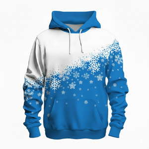 High Quality Men Sublimation <b>Hoodie</b> OEM Custom Design Adult <b>Hoodie</b> Comfortable Breathable Sportswear Manufacturer - Product Image 6