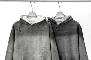 เสื้อฮู้ดดี้สไตล์ยูนีคแบบทำเองตามสั่ง ล้างสีแบบแอซิดวอช ยอดขายสูงสุดตามความต้องการของลูกค้า ใส่โลโก้ของคุณเองได้ ผลิตโดยผู้ผลิตมืออาชีพ เสื้อฮู้ดดี้ผู้ชาย - Product Image 2