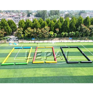 Juego Inflable Comercial, Campo <span class=keywords><strong>de</strong></span> Juego <span class=keywords><strong>de</strong></span> Fútbol Inflable para 6 Jugadores, Cancha <span class=keywords><strong>de</strong></span> Fútbol Inflable 3v3, <span class=keywords><strong>Campos</strong></span> <span class=keywords><strong>de</strong></span> Fútbol Inflables 1v1 Panna en Venta - Product Image 3