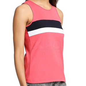 Customized Plus Size Women's Summer Tank <b>Top</b> Knitted Solid Design Cotton/Bamboo Fiber 2024 New Arrival - Product Image 5