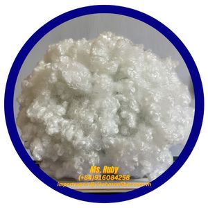 Mejor Precio Fibra de Poliéster Reciclada Grado A Vikohasan Fabricante Fibra Corta 3D HCS Blanca 15D Fina para Hilado, Almohadas, Ropa y Juguetes - Product Image 6