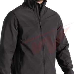 Custom Logo Softshell Thermal Reflective Waterproof Windproof Full Sleeve <b>Workwear</b> Jacket Hooded Zip Outdoor Utility - Product Image 4