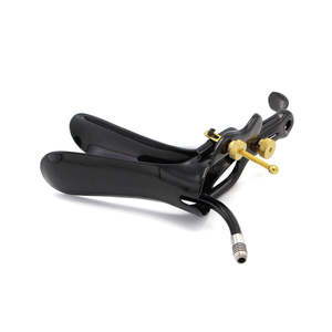 Espéculo Vaginal de Ginecología de Alta Calidad con Tubo de Evacuación de Humo, Espéculo Vaginal de Acero Inoxidable con Recubrimiento Electrolítico - Product Image 4