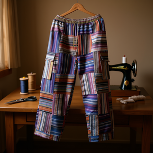 Pantalons en coton pour machines à coudre - Product Image 3