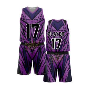 Kit d'uniformes d'équipe de basketball personnalisés de haute qualité avec sac à dos et accessoires sportifs - Product Image 2