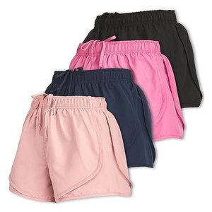 Paquete de 4 Pantalones Cortos Deportivos de Alto Rendimiento para Gimnasio y Entrenamiento, con Forro Interior Integrado para Mayor Comodidad, Soporte y Libertad de Movimiento - Product Image 1