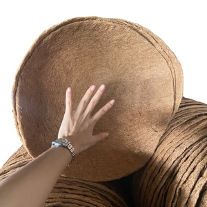 Pot de fleurs en fibre de coco biodégradable et écologique pour semis, pépinières et plantation en jardin - Product Image 2