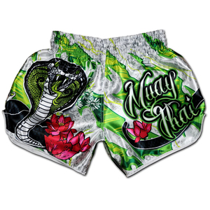 Shorts de Muay Thai respirants et légers, vêtements de sport MMA, boxe, kickboxing, entraînement, option de taille personnalisée - Product Image 2