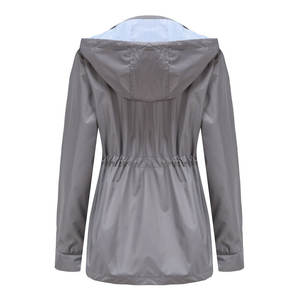 Chaqueta Impermeable para Mujer de Uso Exterior, MOQ Bajo, Marca Privada, Precio Económico al por Mayor, Diseño Personalizado - Product Image 4