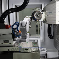 Meuleuse à outils CNC haute précision, équipement de meulage d'outils, traitement des métaux, meuleuse automatique TG680 à 5 axes