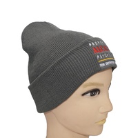 Gorros personalizados de alta calidad, gorros con logotipo de punto Jacquard, gorro de invierno, gorro con calavera