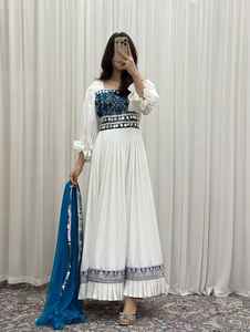 Robe Afghane Moderne Prête à Porter en Dentelle Lourdement Brodé pour Femme – Nouvelle Arrivée, Robe de Mariée Coupe A-Line, Vente en Gros - Product Image 5