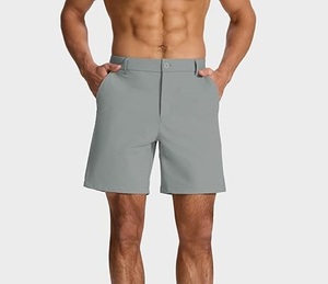 Wholesale Custom <b>Men's</b> Golf Hybrid <b>Dress</b> Chino <b>Shorts</b> Casual Stretch Flat Lightweight Quick Dry With Pockets <b>Men</b> Chino <b>Shorts</b> - Product Image 3
