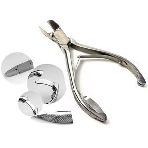 Stainless Steel <b>Nail</b> <b>Clipper</b> 12.5 MM Flat Jaw Wide Opening Sharp Blade <b>For</b> <b>Thick</b> <b>Nails</b> Adult Use Durable Simple Style - Product Image 6