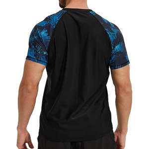 High Quality Men Rash Guard <b>Compression</b> T <b>Shirt</b> Short Sleeve Swim <b>Shirt</b> UV Protection Bulk Supplier - Product Image 2