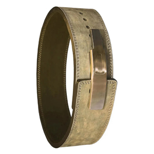 Cinturón de Cuero Genuino de Primera Calidad para Hombre, al por Mayor, OEM ODM, con Logotipo Personalizado, Cuero Vacuno de Grano Completo, Marca Personalizada - Product Image 3