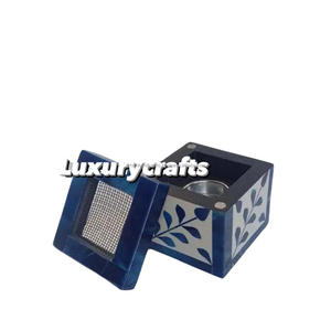 Artisanat de luxe nouveau Design fait à la main incrustation de nacre brûleurs à bois gingembre et pin parfumé pour le nouvel an décor à la maison bas prix - Product Image 2