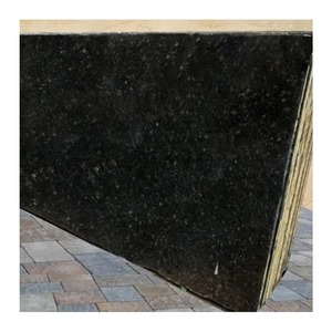 Dalles de granit noir Galaxy poli de haute qualité, dimensions 180 x 280 cm, épaisseur 2 cm, prix de gros raisonnable en Inde - Product Image 3