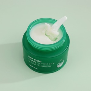 Korean Cosmetic FARMSTAY CICA FARM Anti-Wrinkle Calming Cleansing Balm Deep Cleansing Facial Cleanser Whitening Moisturizing - Product Image 2