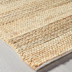 Alfombra de Yute Hecha a Mano, Alfombra de Fibra Natural Tejida a Mano, Alfombra de Piso Trenzada Gruesa Ecológica para Decoración de Sala de Estar y Dormitorio - Product Image 6