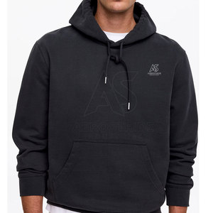 Sudaderas Ligeras de Invierno 100% Algodón con Forro Polar Suave, Capucha Ajustable y Mangas Acanaladas para Hombre - Product Image 4