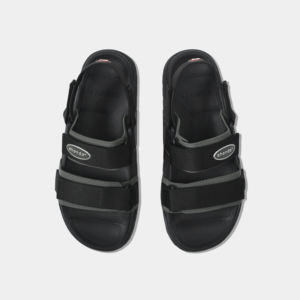 Sandales noires confortables, nouveau modèle élégant avec logo moulé sous pression, unisexe, séchage rapide - Product Image 3