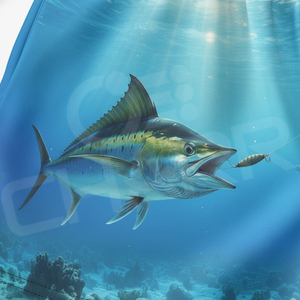 Shorts de Pesca para Hombre de Secado Rápido, Transpirables, 100% Poliéster, con Logotipo Personalizado en la Parte Delantera, Protección UPF 35, Cierre de Cremallera, Venta al Por Mayor - Product Image 3