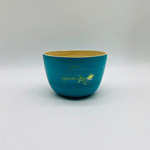 Juego de utensilios de cocina desechables de bambú personalizados de alta calidad, cuencos de sopa de ensalada de diseño Vintage hechos a mano, ecológicos y sostenibles - Product Image 1