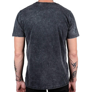 เสื้อยืดสตรีทแวร์วินเทจทรงบ็อกซี่ฟิต ล้างสีแบบแอซิด ขาดๆ รุ่ยๆ โอเวอร์ไซส์ แขนสั้น เสื้อยืดแบบสั่งทำสำหรับผู้ชาย - Product Image 6