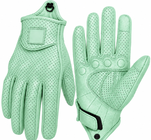 Gants de course en cuir véritable pour hommes et femmes, personnalisés, imperméables, de haute qualité, OEM ODM, faible MOQ - Product Image 5
