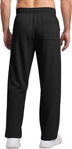 Custom Cotton Sweatpants Loose Fit Jogger <b>Pants</b> Men Women Oversized Fleece Sweatpants - Product Image 2